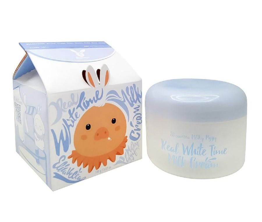 Крем для лица осветляющий Elizavecca Milky Piggy Real White Time Milk Cream 100 мл