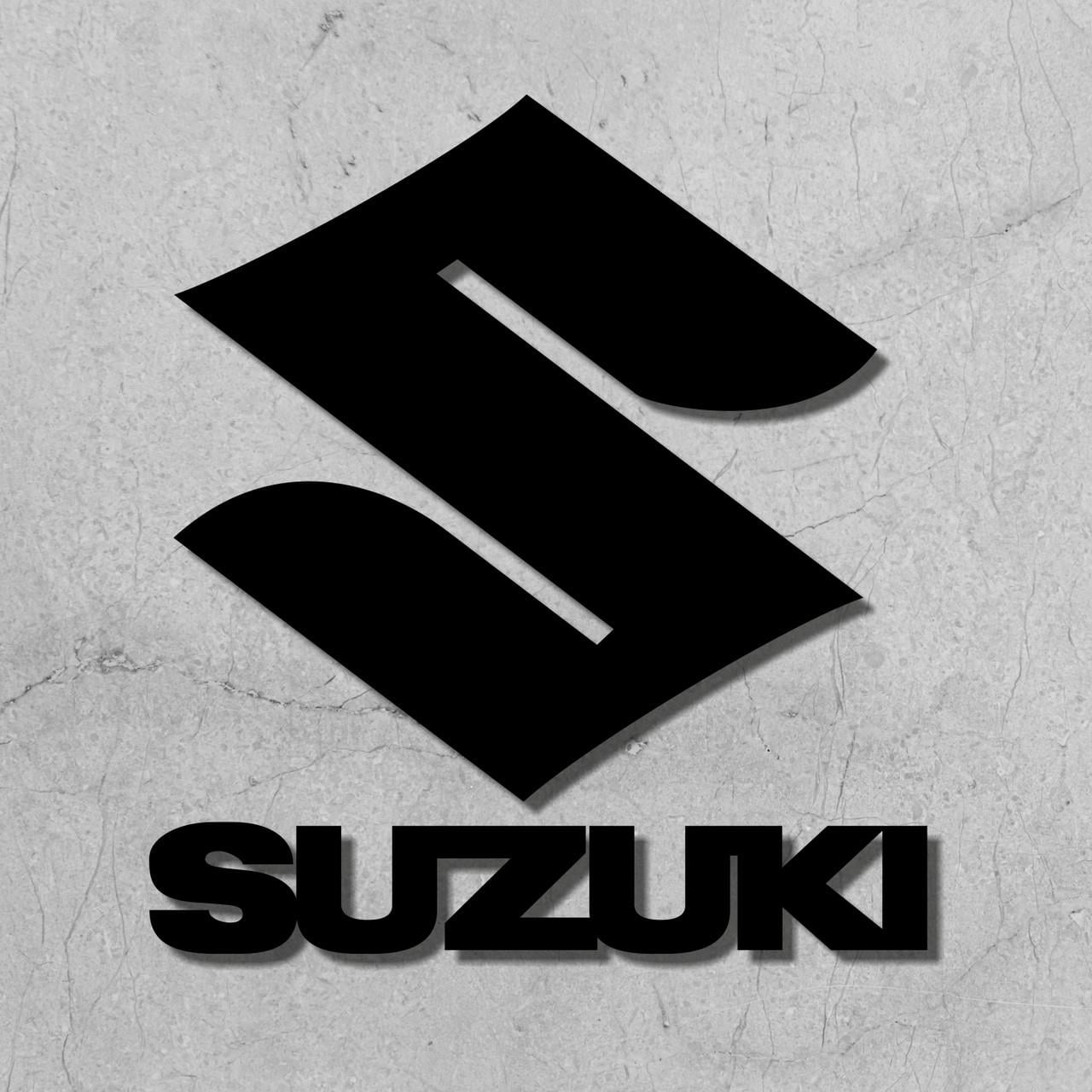 Декор настенный Suzuki деревянный Декор настенный Suzuki деревянный