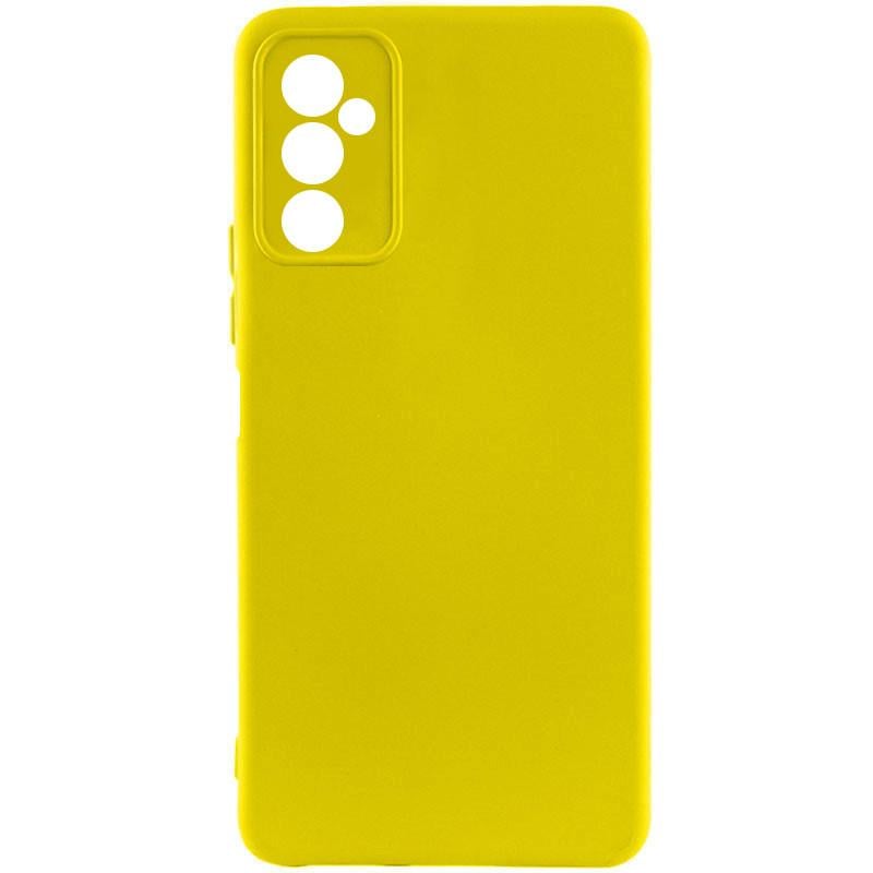 Противоударный Чехол Silicone Cover Lakshmi Full Camera (A) для Samsung Galaxy A14 4G/5G Желтый / Flash - фото 1