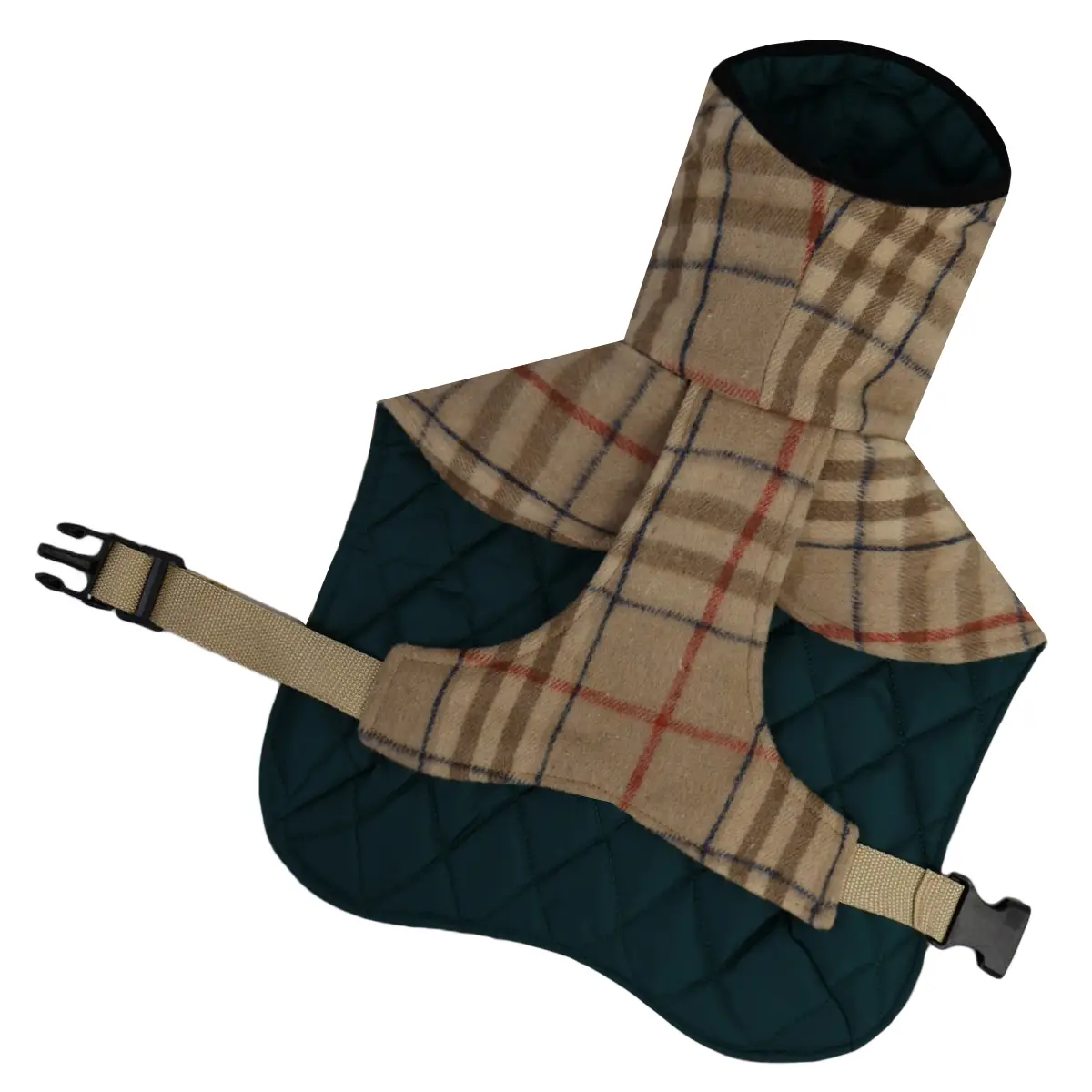 Жилет Dogs Bomba стежка двосторонній Смарагд (G-112/7) - фото 4 Жилет Dogs Bomba стежка двосторонній Смарагд (G-112/7) - фото 4