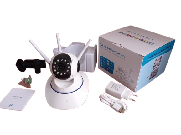 Камера видеонаблюдения Z05 IP WI-FI ночное видение Белый