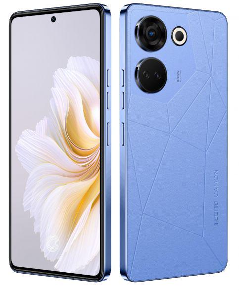 Смартфон Tecno Camon 20 Pro CK7n 8/256GB Serenity Blue (4895180799815)