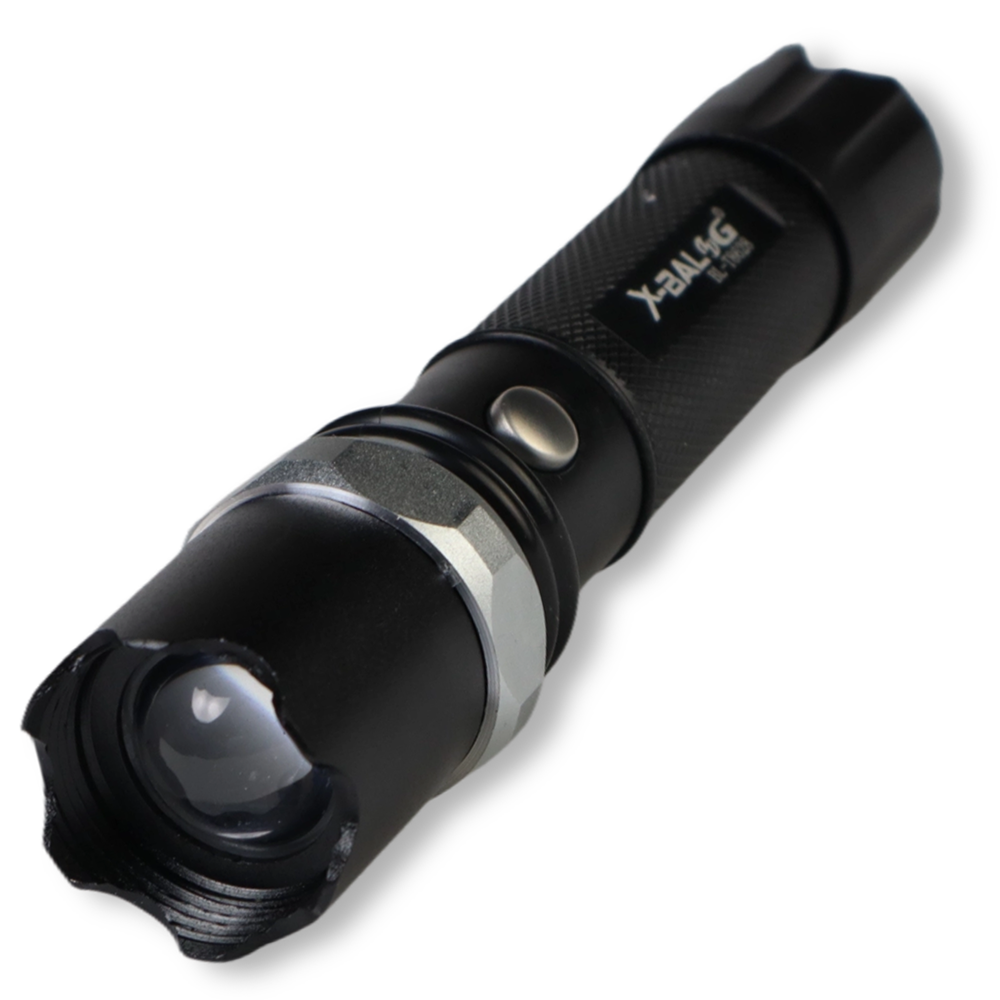 Фонарь ручной X-BALOG BL-T8626 Cree XP-E Q5 1x18650 220V/12V 500 Lm (34988062)
