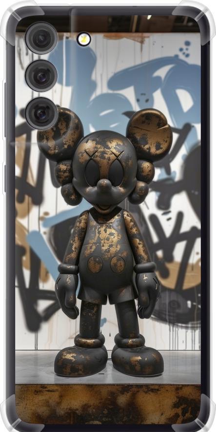 Чехол на Samsung Galaxy S21 FE Bronze kaws v2 (6098sp-2302-42517)