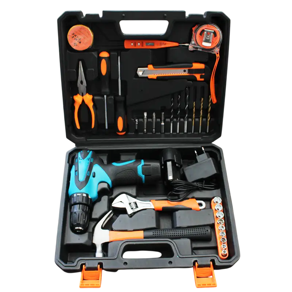 Набор аккумуляторный шуруповерт с набором инструментов в кейсе 12V-2Ah 28 пр. (DF330) Набор аккумуляторный шуруповерт с набором инструментов в кейсе 12V-2Ah 28 пр. (DF330)