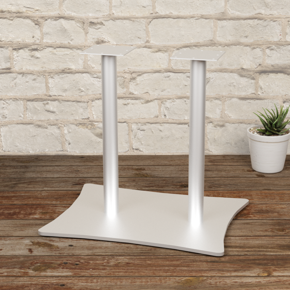 Опоры для столов Ольга дабл Арекс 700х400 мм Белый (19419238)