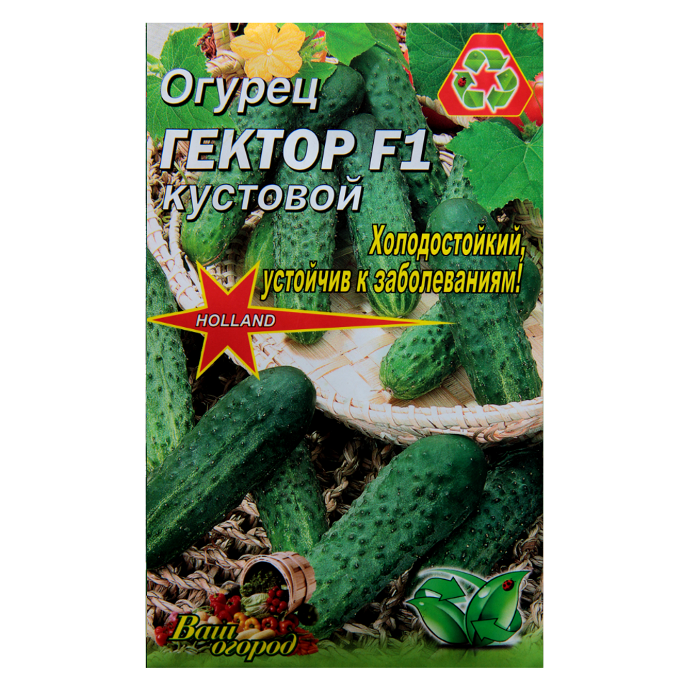 Семена огурца Гектор F1 суперранний 3 г (22748)