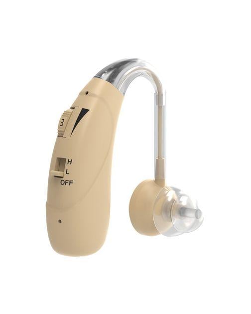 Підсилювач слуху VivaPhon акумуляторний завушний Бежевий (J-962)