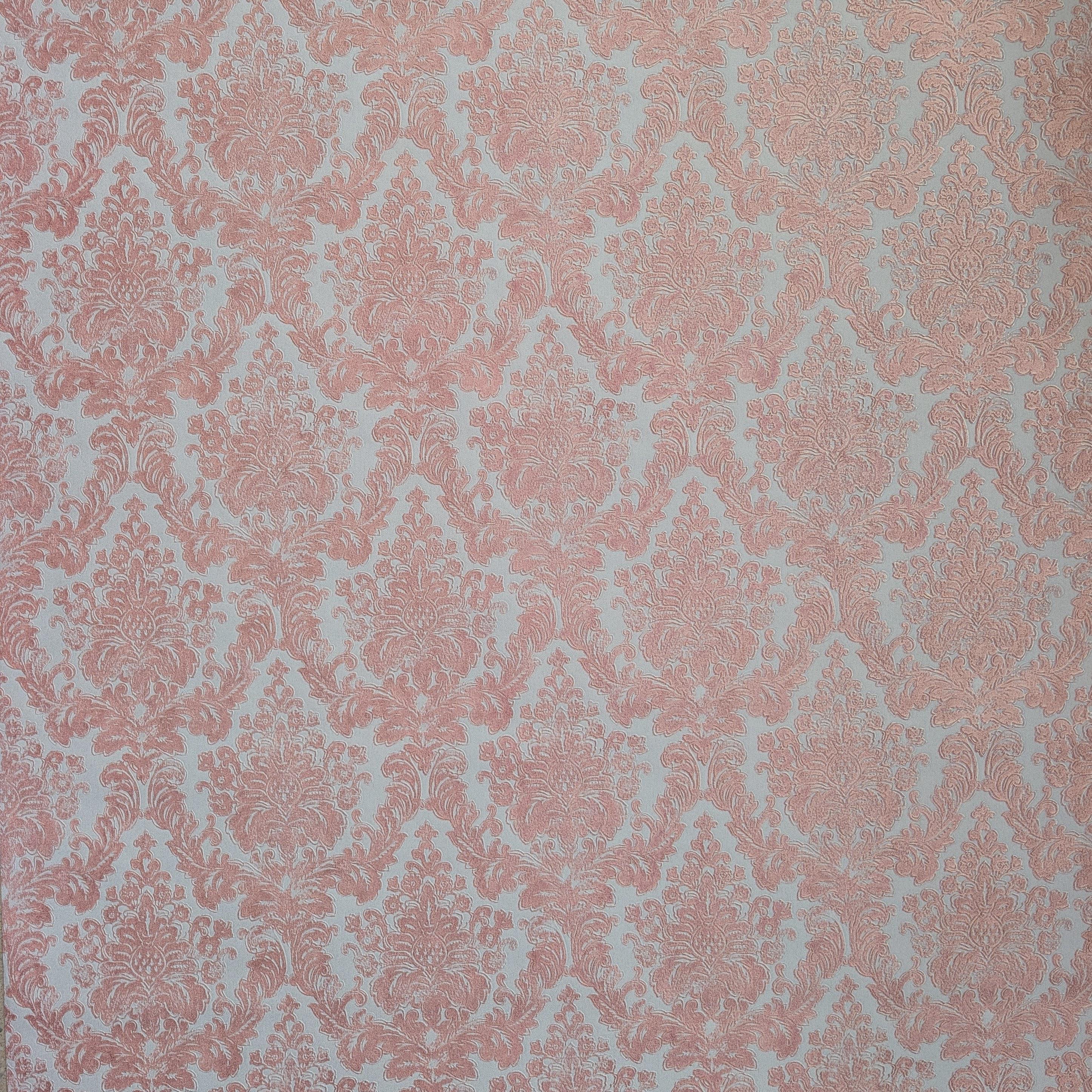 Шпалери вінілові на флізеліновій основі Limonta Bottega D'arte 02D05 Медальйон 1 м Кораловий