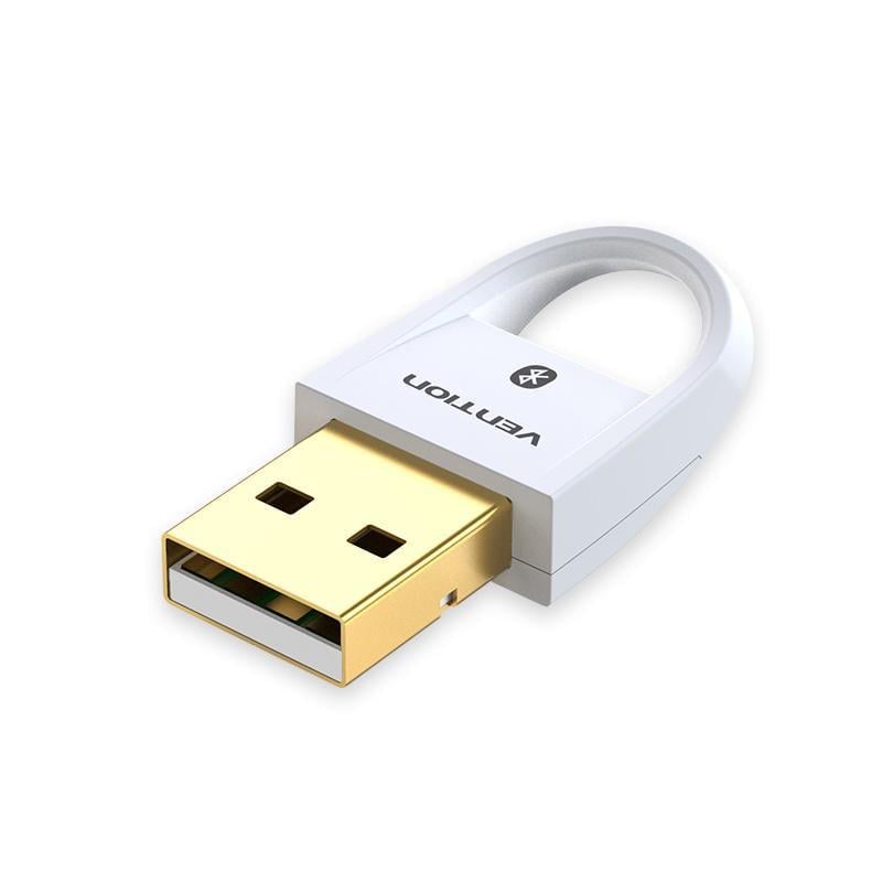 Адаптер Vention Bluetooth 5.0 приймач-передавач USB Білий (CDSW0) - фото 1