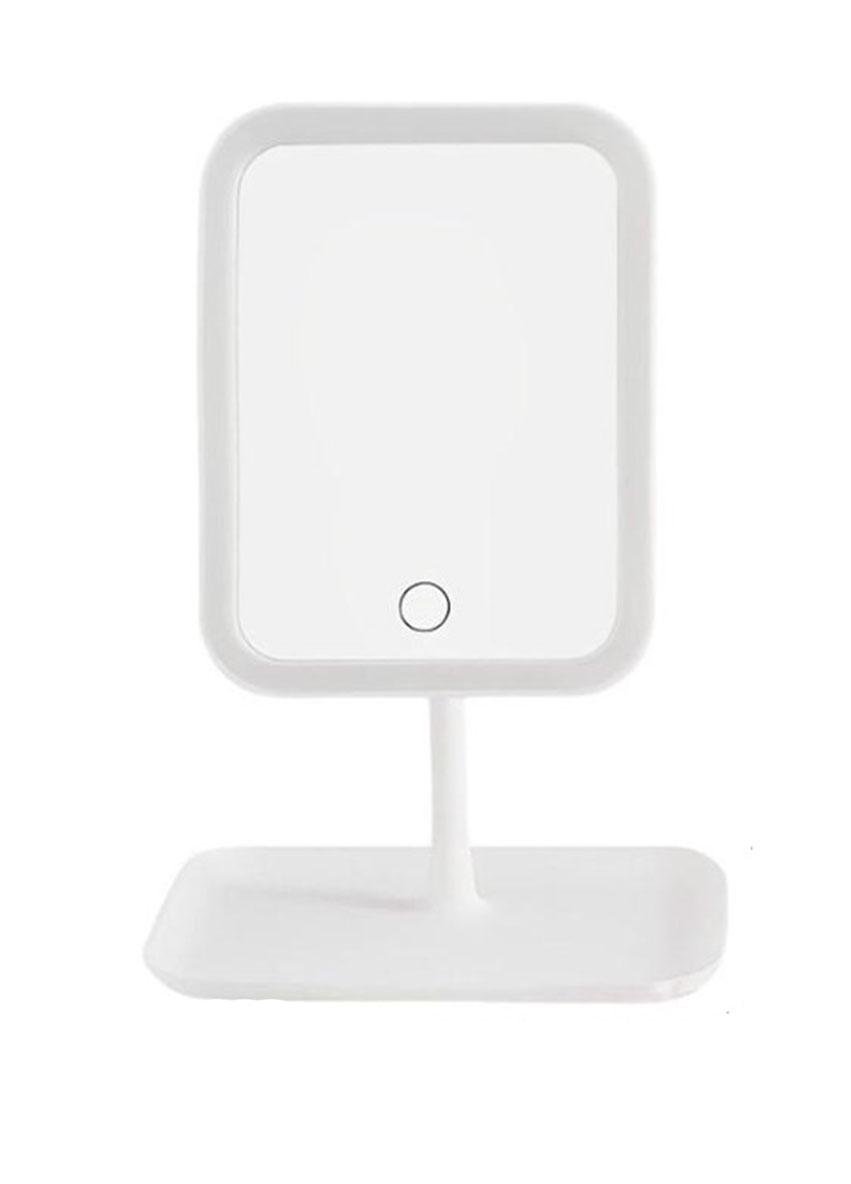 Зеркало косметическое со светодиодной подсветкой Xo Cosmetic mirror AND LY-696 сенсорное аккумуляторное Белый (33673422U) - фото 1 Зеркало косметическое со светодиодной подсветкой Xo Cosmetic mirror AND LY-696 сенсорное аккумуляторное Белый (33673422U) - фото 1