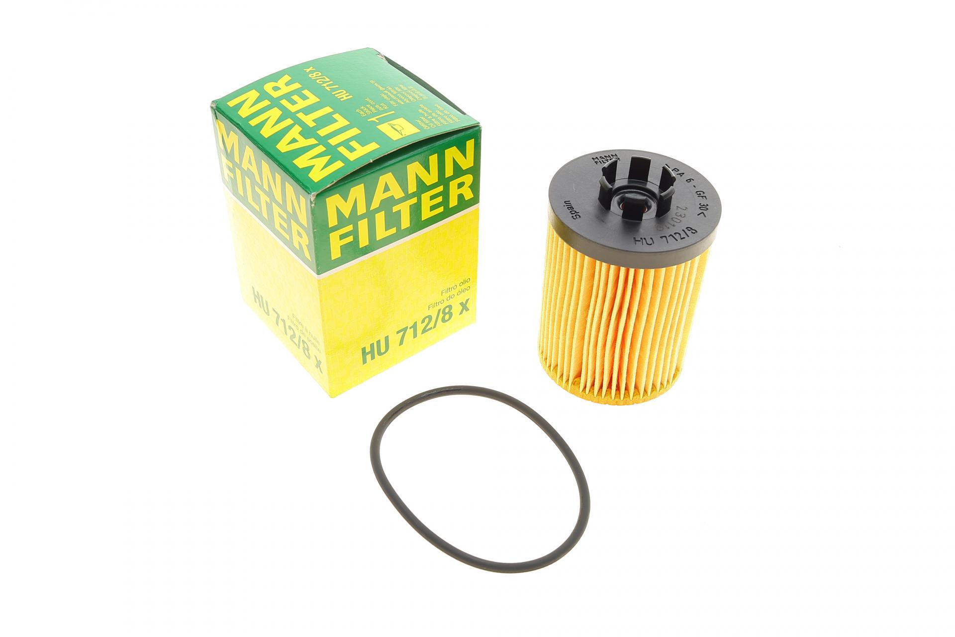 Фильтр масляный Mann-Filter для Opel Combo 1,4 16V 05- H 87 мм (HU 712/8 X) Фильтр масляный Mann-Filter для Opel Combo 1,4 16V 05- H 87 мм (HU 712/8 X)