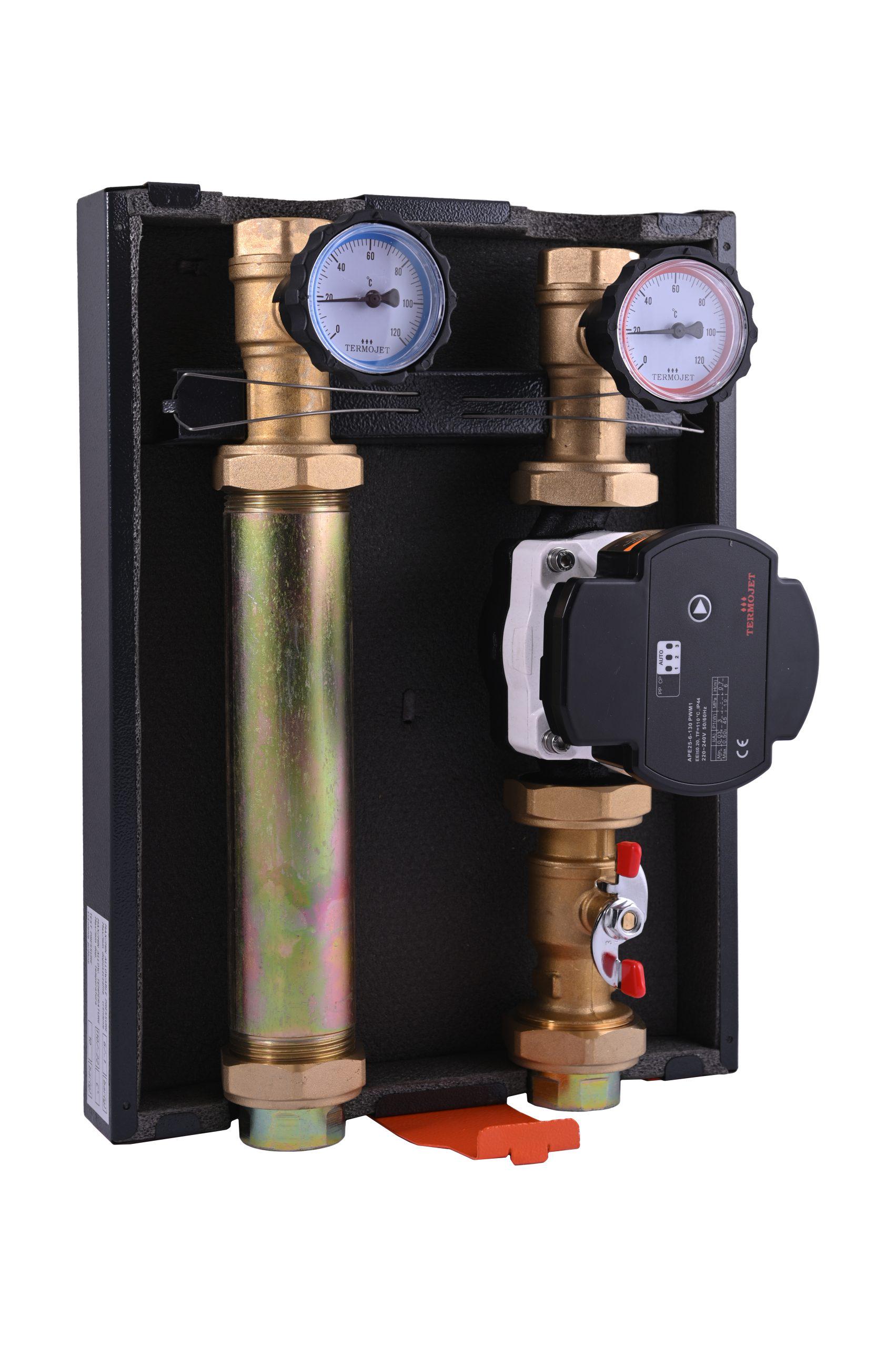 Насосна група без змішувача 1" ВР в теплоізоляції без насоса (НГ-47 27 84600470)