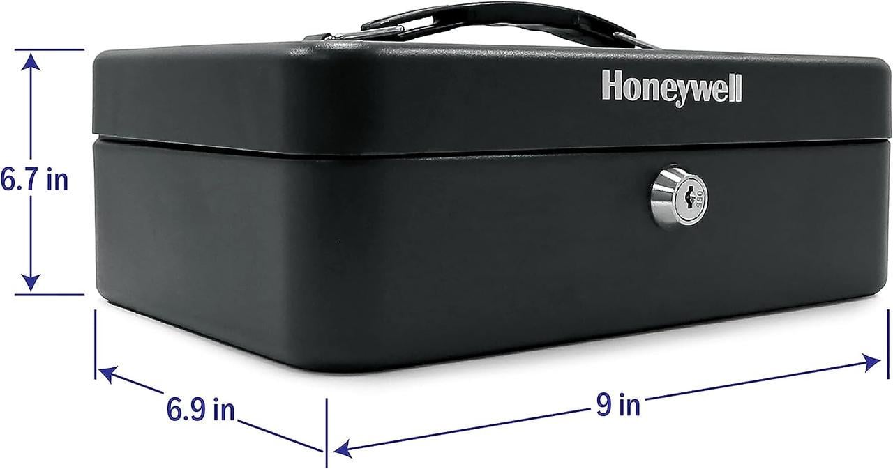 Сейф для інкасації та документів сталевий портативний Honeywell - фото 2
