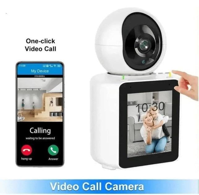 Камера відеоняня ICSEE настільна 3 МП з Wi-Fi підключенням Білий (V1-20C) - фото 8 Камера відеоняня ICSEE настільна 3 МП з Wi-Fi підключенням Білий (V1-20C) - фото 8