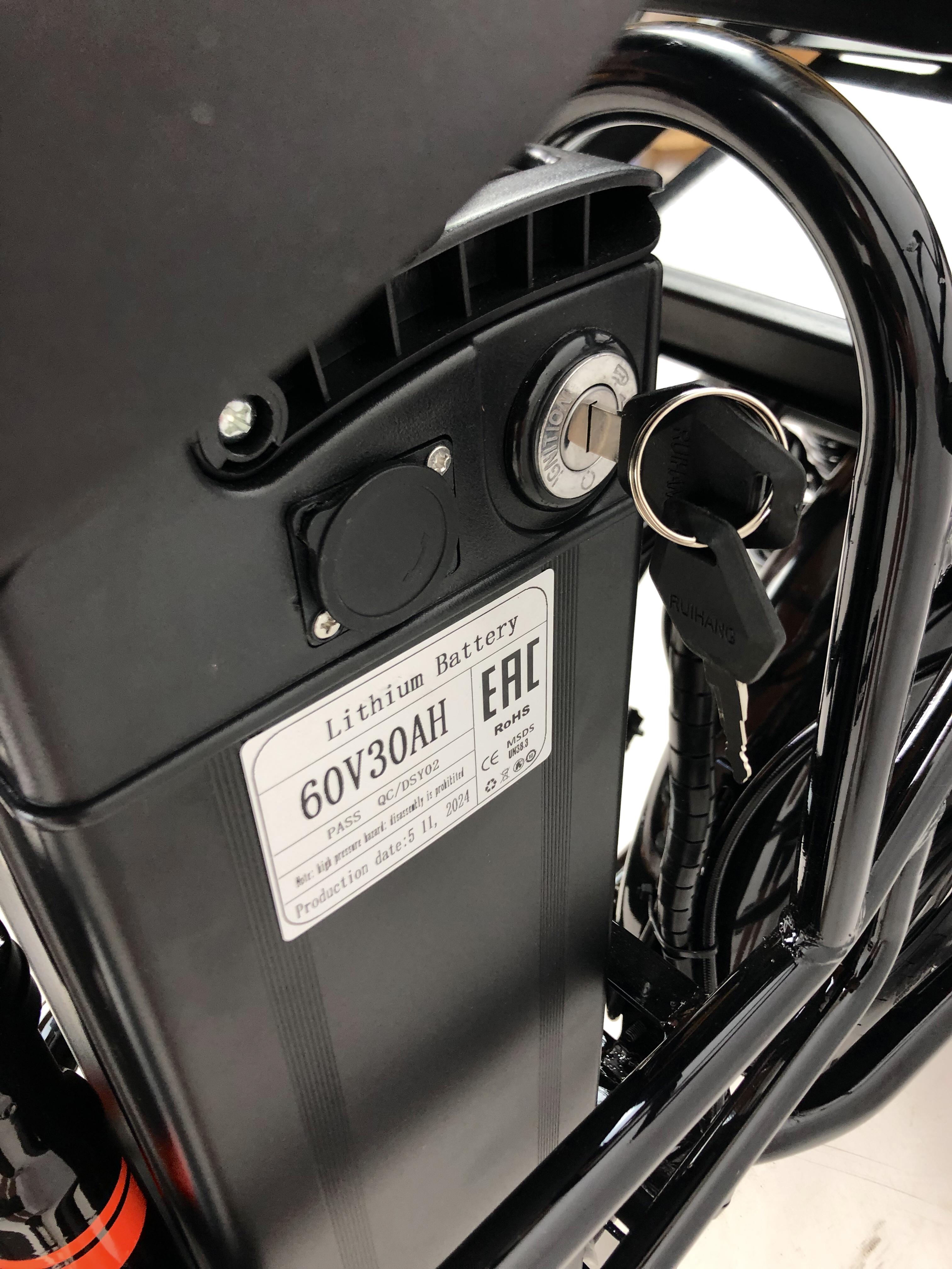 Електровелосипед Minako Monster Wenbox 18" 1000W 60V 30 Ah (MM-1000W) - фото 11 Електровелосипед Minako Monster Wenbox 18" 1000W 60V 30 Ah (MM-1000W) - фото 11