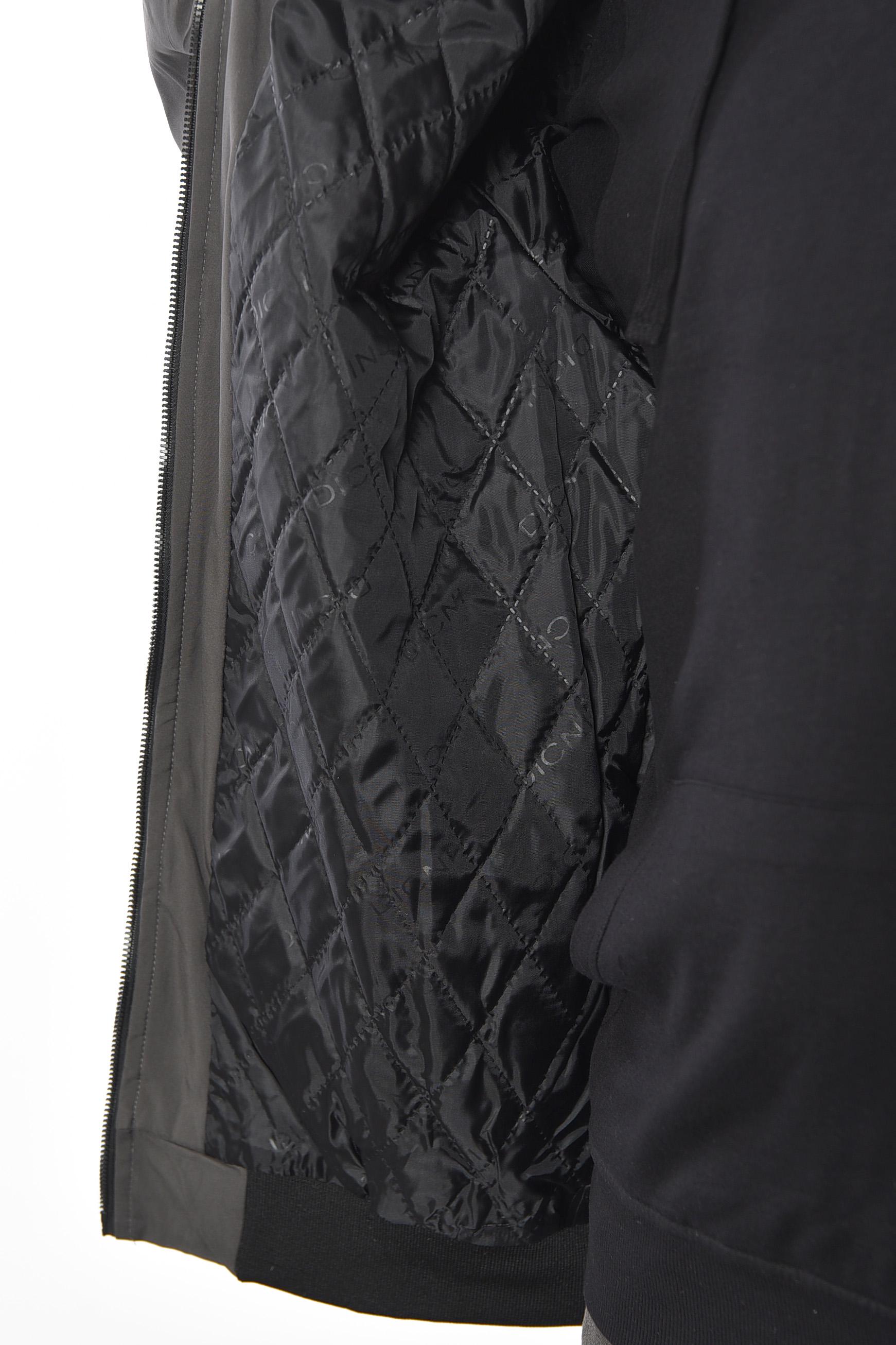 Бомбер чоловічий батальний однотонний 8XL Темно-сірий (190564) - фото 4 Бомбер чоловічий батальний однотонний 8XL Темно-сірий (190564) - фото 4