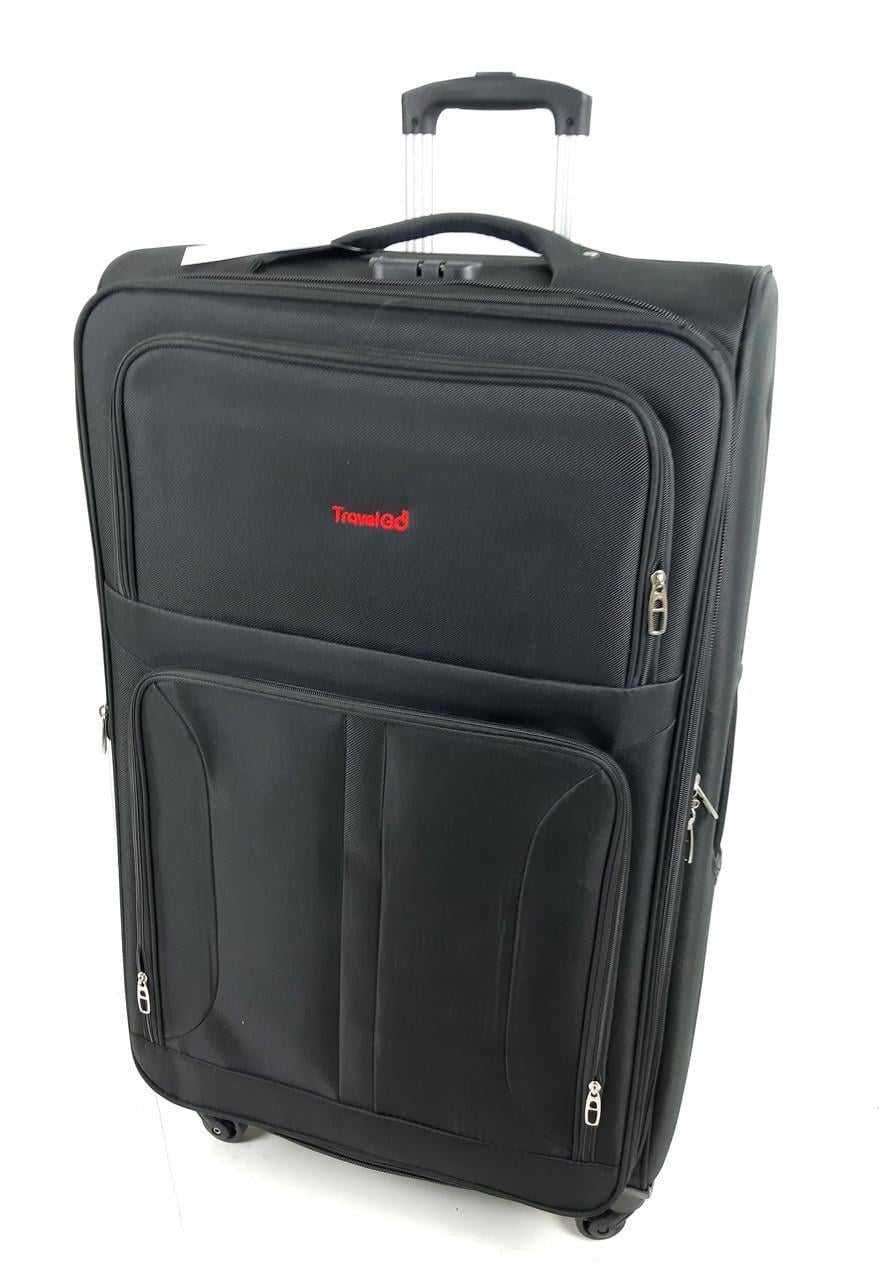 Чемодан GO Travel Гигант 86х50х32 см 130 л Черный (1530-2)