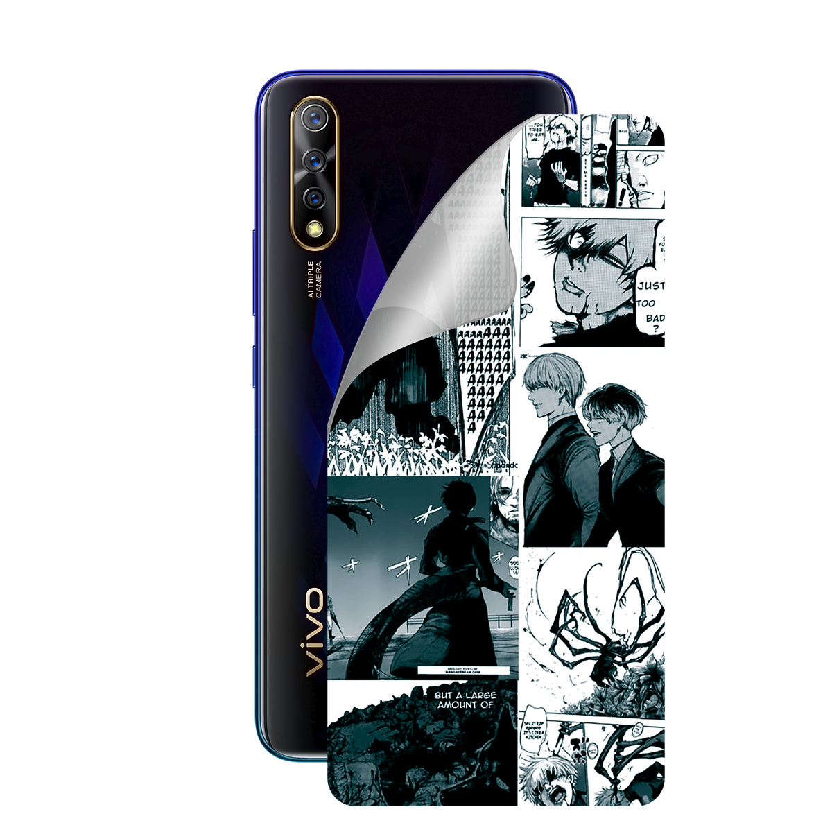 Поліуретанова плівка для Vivo V17 Neo серії Print Armor