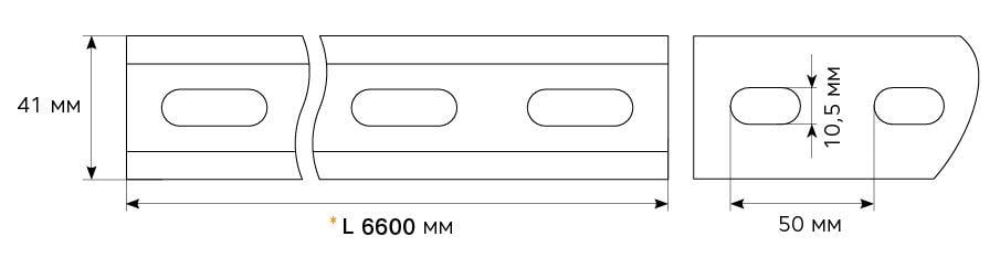 Профіль монтажний Kripter 3D 41x41x1,5 мм (17414115) - фото 2 Профіль монтажний Kripter 3D 41x41x1,5 мм (17414115) - фото 2