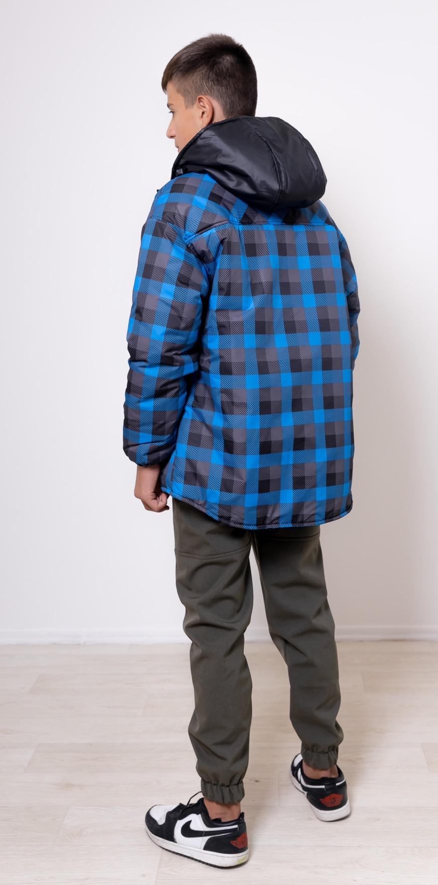 Куртка демісезонна для хлопчика 164 см Синій (PN-47377-164) - фото 2