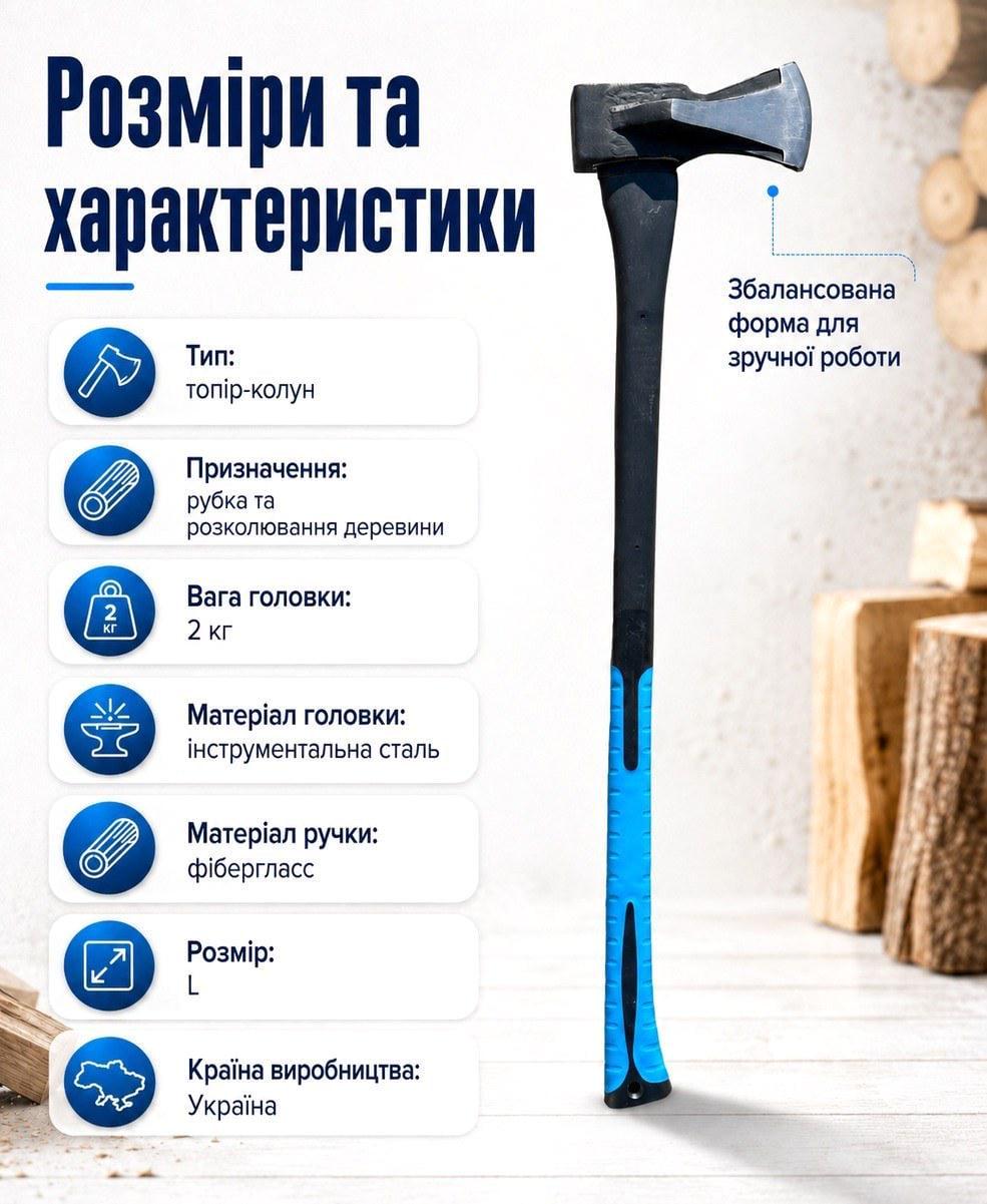 Дровокол AgroStar (А0057756) - фото 3 Дровокол AgroStar (А0057756) - фото 3