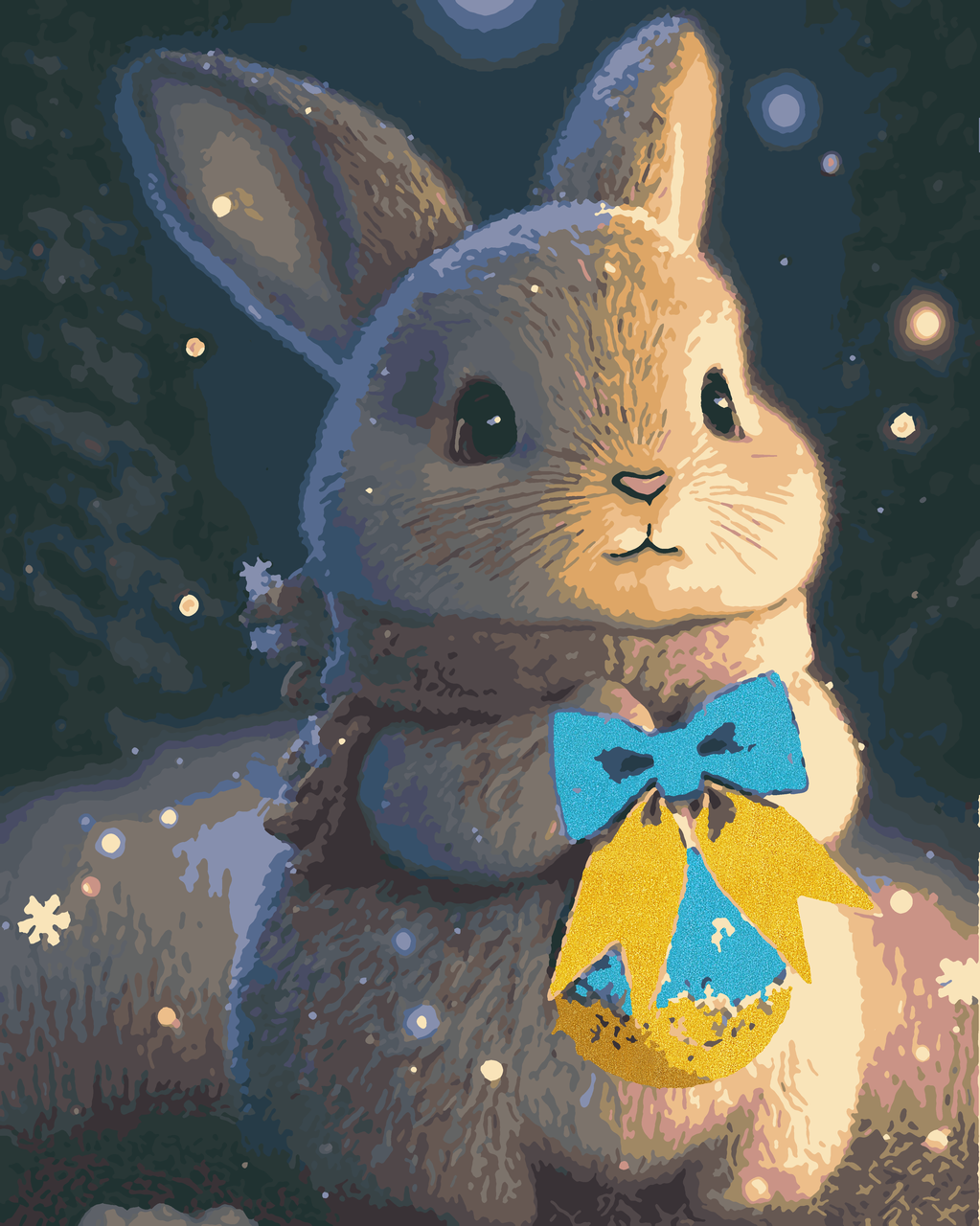 Картина по номерам Пушистик 40x50 см (RB-0604) Картина по номерам Пушистик 40x50 см (RB-0604)