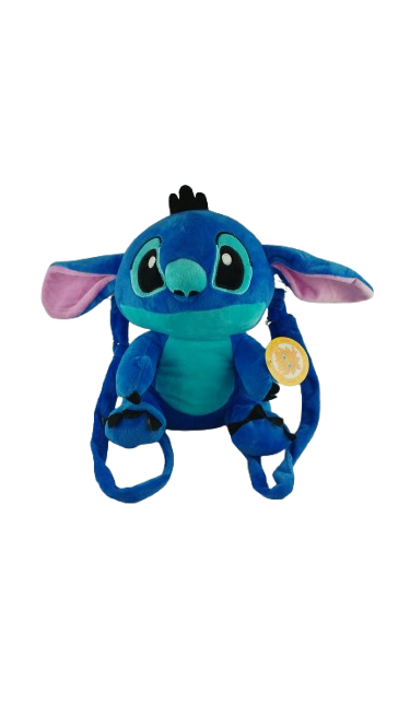 Мягкая игрушка-рюкзак Стич 25 см (000028)