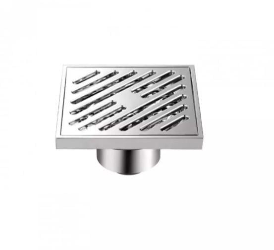 Трап душевой Gappo 100х100 мм Хром (G81050)