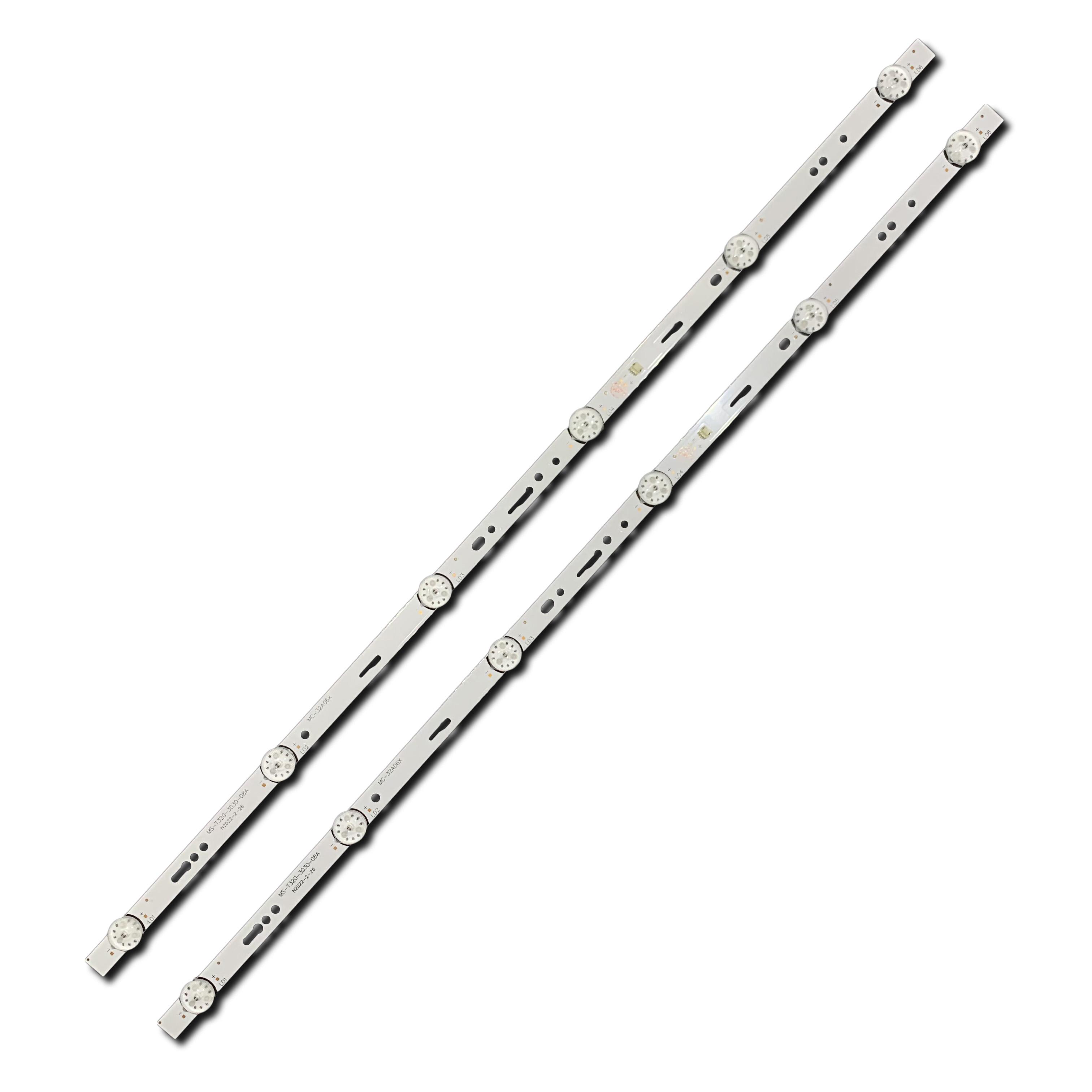 Комплект LED подсветки для TV 32" MS-T320-3030-08A/MC-32A06X/MC-32A06/JS-ME32M106ED.908L (ART-12740)