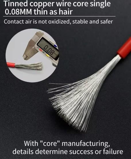 Кабель в силіконовій ізоляції 1 м 8,5 мм (000048654) - фото 10