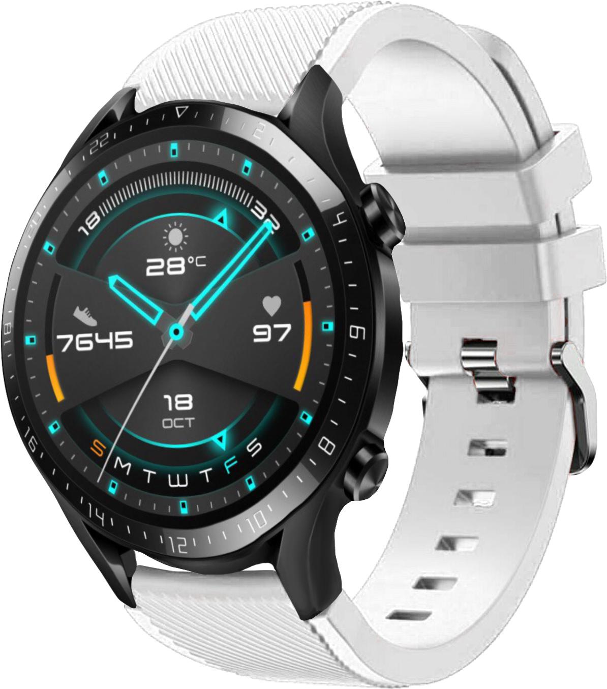 Ремінець Cross для Huawei Watch GT/GT2 22 мм White (16056)