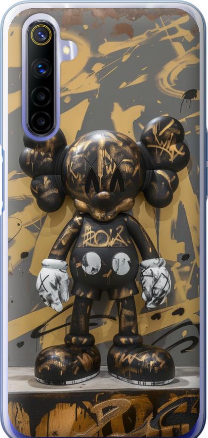 Чехол на Realme 6 Bronze kaws (6097t-1913-42517)