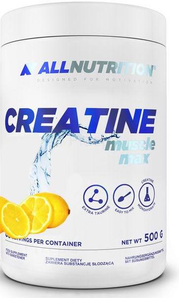 Креатин моногидрат AllNutrition Creatine Muscle Max с таурином Lemon 500 g