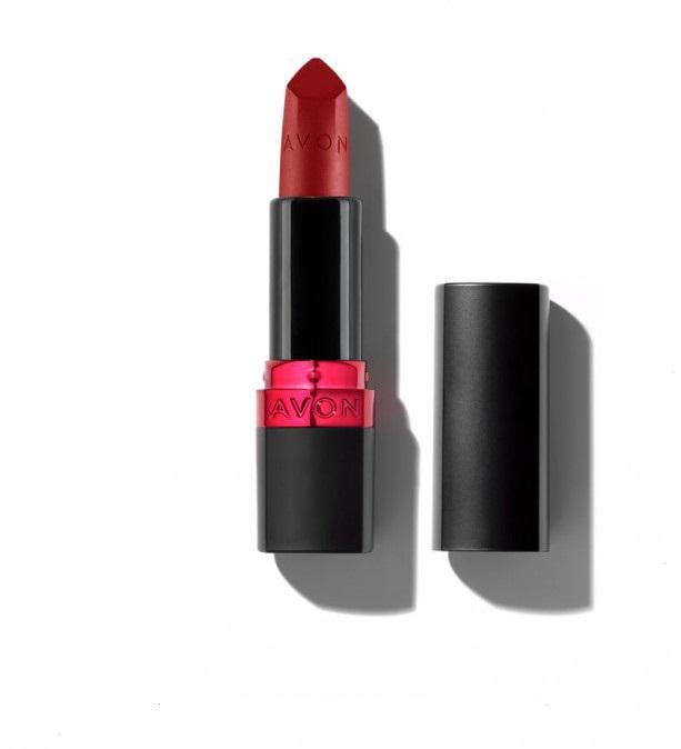 Губная помада матовая Avon Ультра 28 M Red Supreme/28 M Красное преимущество (29008416)
