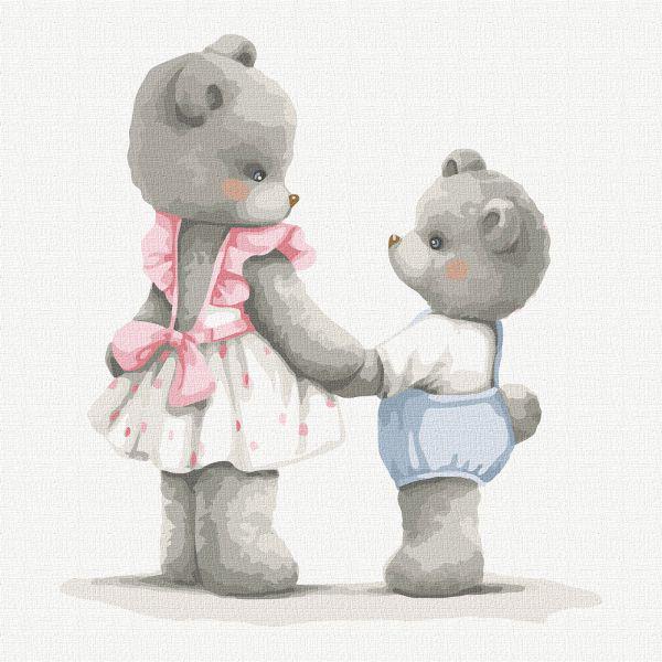 Картина по номерам Держи крепче