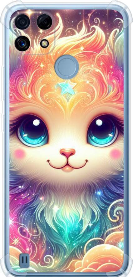 Чехол на Realme C21 Сказочный котенок (5813sp-2321-42517)