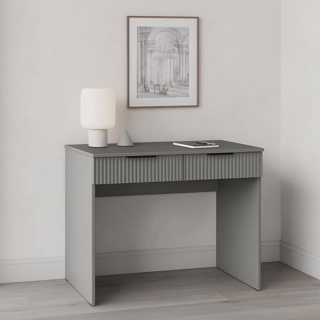 Стол письменный СП5 2Я SENAM 780х900х600 мм корпус ДСП Серая мышка фасад МДФ краска RAL7004 Серый фрезеровка Плаше Грос Стол письменный СП5 2Я SENAM 780х900х600 мм корпус ДСП Серая мышка фасад МДФ краска RAL7004 Серый фрезеровка Плаше Грос