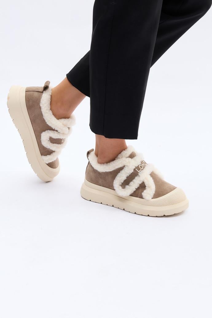 Слипоны LONZA 204987 р. 39 Бежевый (23369_39)