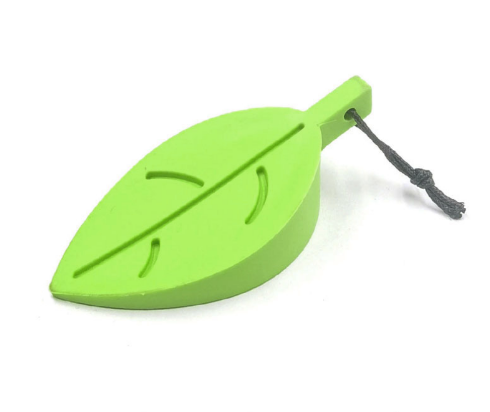 Стопор блокиратор дверей напольный Листок Салатовый (11-19-1228-С)