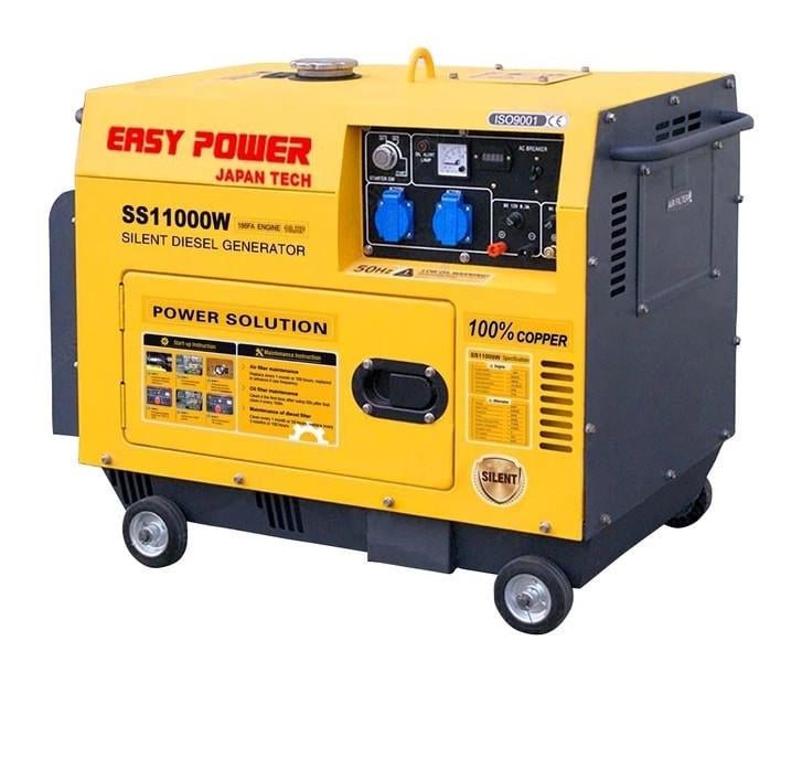 Генератор дизельный Easy Power SS11000W 5,5 кВт Желтый (2853742422)