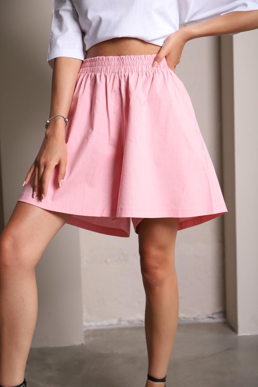 Шорти-боксери Rocamoon жіночі з льону L/XL Рожевий - фото 6