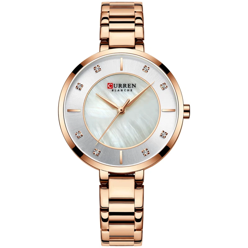 Наручний годинник Curren Сurren 9051 Rose Gold/White