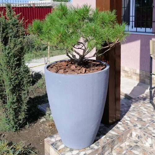 Вазон вуличний бетонний Турін 900х700 мм/132 кг/190 л (26484124) - фото 2 Вазон вуличний бетонний Турін 900х700 мм/132 кг/190 л (26484124) - фото 2