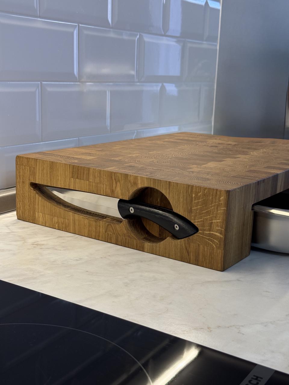 Набор кухонный Gorillas BBQ торцевая доска с гастроемкостью и набором из 2-х ножей (DS59) - фото 9 Набор кухонный Gorillas BBQ торцевая доска с гастроемкостью и набором из 2-х ножей (DS59) - фото 9