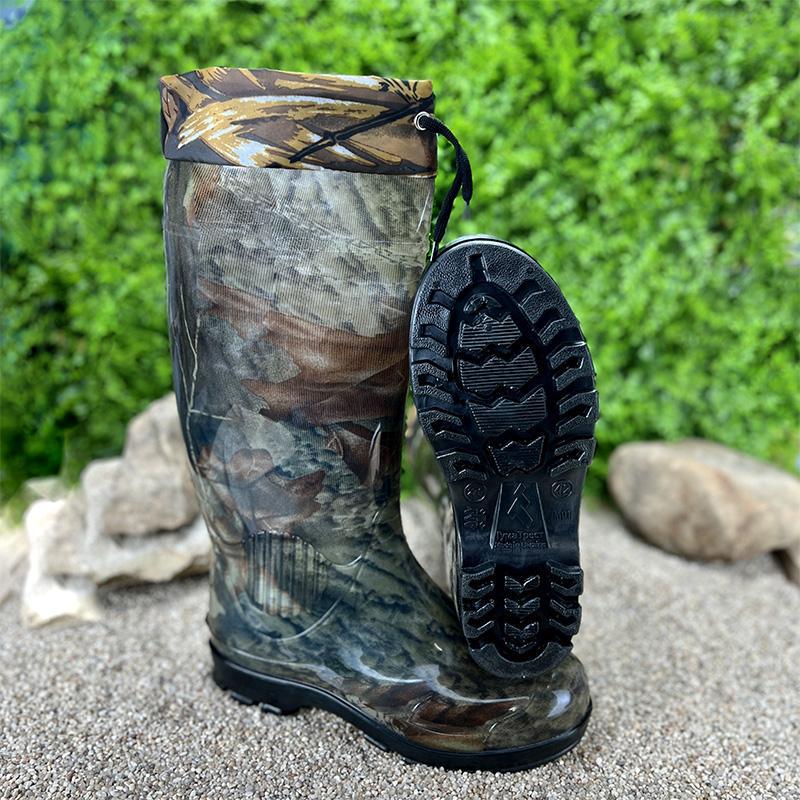 Чоботи силіконові чоловічі VS-005040 з утеплювачем 27,9 см p. 43 Коричневий (59335674) - фото 4 Чоботи силіконові чоловічі VS-005040 з утеплювачем 27,9 см p. 43 Коричневий (59335674) - фото 4