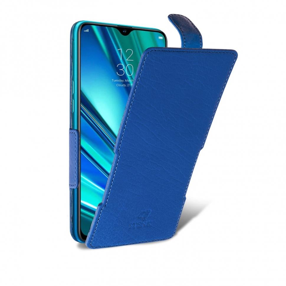 Чехол флип Stenk Prime для Realme 5 Pro Ярко-синий (65641)