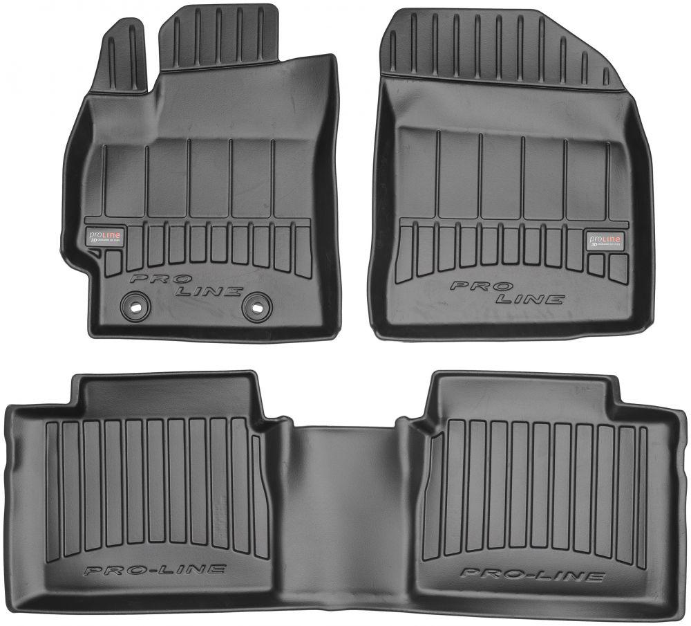 3D коврики в салон Frogum Proline Toyota Corolla E160 2013-2019 (3D407701)