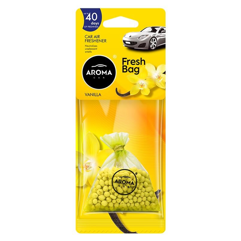 Ароматизатор Aroma Car Fresh Bag Сeramic VANILLA (10077)