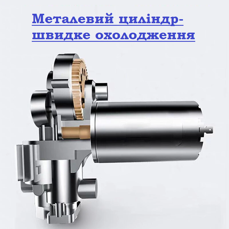 Насос портативний автомобільний 12 В 10 атм повітряний електричний для накачування шин (12357884) - фото 4